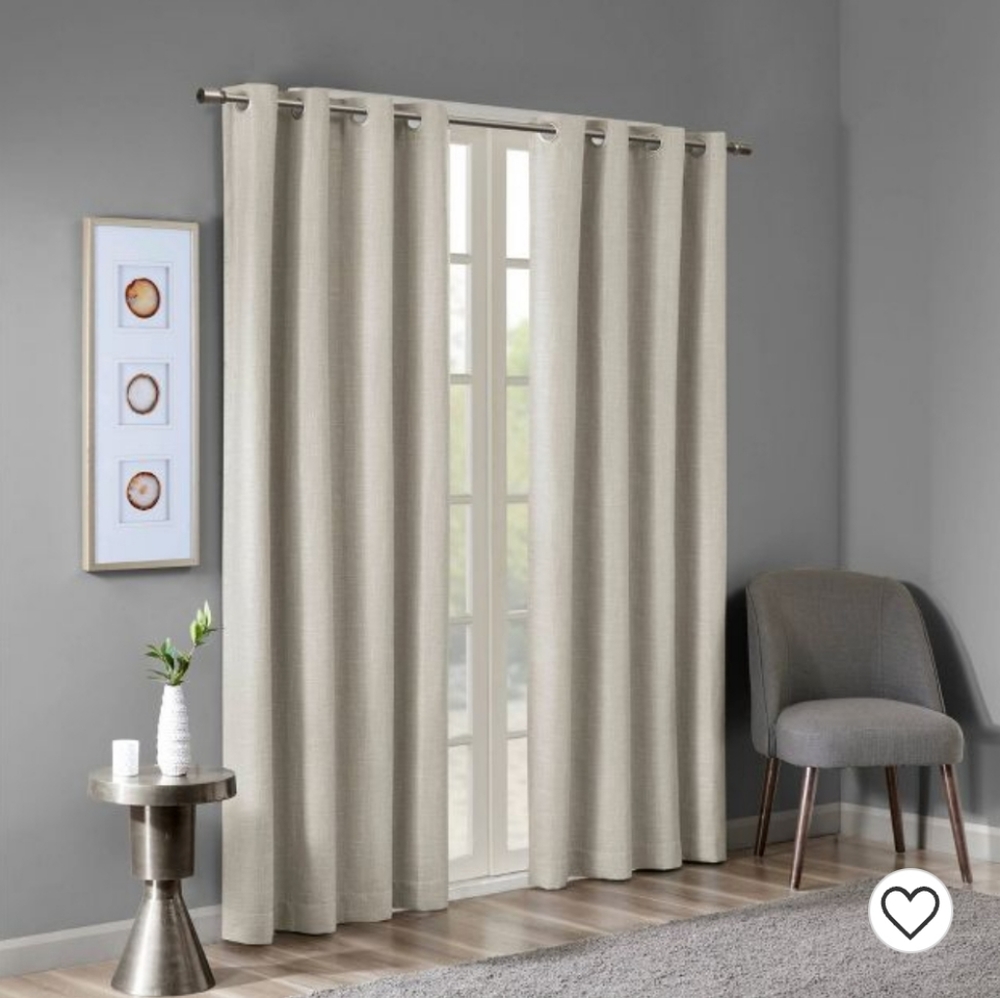 Rune Printed Heathered Blackout Panel